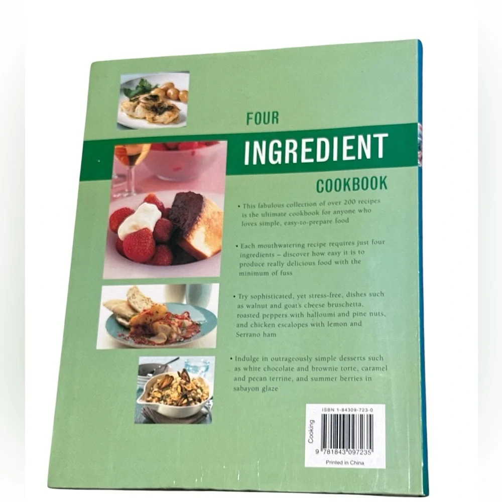 Four Ingredient Cookbook, Fabulous, Fast Recipes‎ With Only Four Ingredients